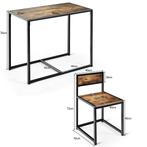 2dekans | Coast 3-delige tafelset eetkamer/bartafel – tafel, Ophalen of Verzenden, Zo goed als nieuw