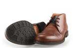 Van Lier Veterboots in maat 45 Cognac | 10% extra korting, Overige kleuren, Verzenden, Van Lier, Boots