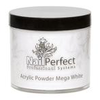 Nail Perfect  Basic Acrylic Powder  Mega White  25 gr, Nieuw, Verzenden