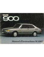 1987 SAAB 900 INSTRUCTIEBOEKJE FRANS, Auto diversen, Handleidingen en Instructieboekjes