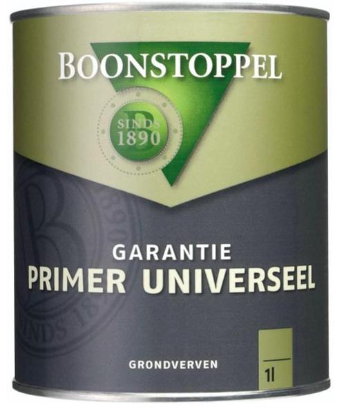 Boonstoppel Garantie Primer Universeel - Alle Kleuren - 3..., Doe-het-zelf en Verbouw, Verf, Beits en Lak, Verf, Overige kleuren