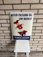 XL Bord Traffic Design - Emaille reclamebord - Emaille