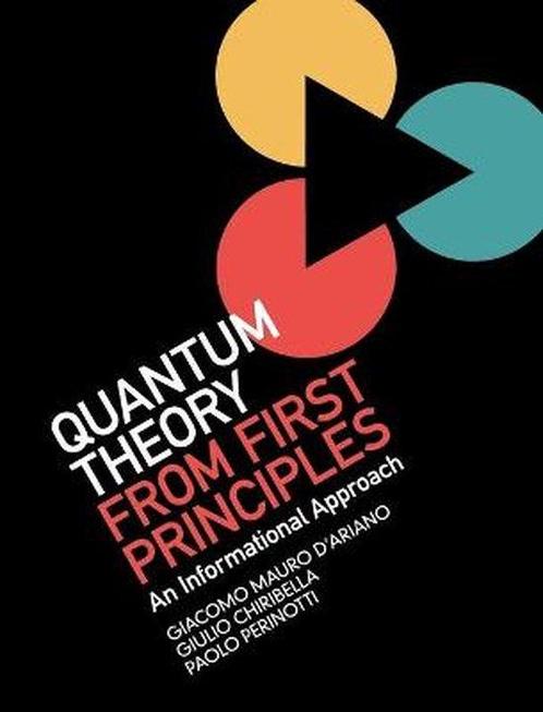 Quantum Theory from First Principles 9781107043428, Boeken, Taal | Engels, Gelezen, Verzenden