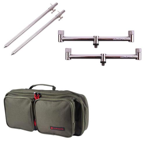 Ultimate RVS Buzzerbar Bankstick Kit, Watersport en Boten, Hengelsport | Algemeen, Nieuw, Verzenden