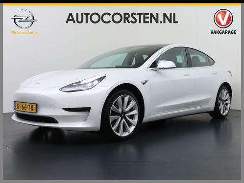 Zakelijke Lease |  Tesla Model 3 RWD SR+ 60kWh 325PK 19 FSD, Auto's, Tesla, Dealer onderhouden, Lease, Zwart, Automaat, Hatchback