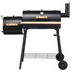 LIVSK BBQ Houtskoolgrill met Deksel - Met Smoker en Ingebouw, Verzenden, Nieuw