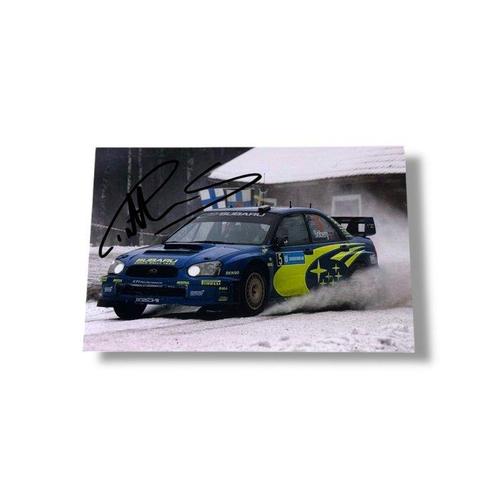 555 Subaru WRT - 54 Uddeholm Swedish Rally - Petter Solberg, Verzamelen, Automerken, Motoren en Formule 1
