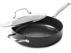 GreenPan Copenhagen Hapjespan - Met deksel - - Zwart - Ø28cm, Huis en Inrichting, Keuken | Potten en Pannen, Verzenden, Nieuw