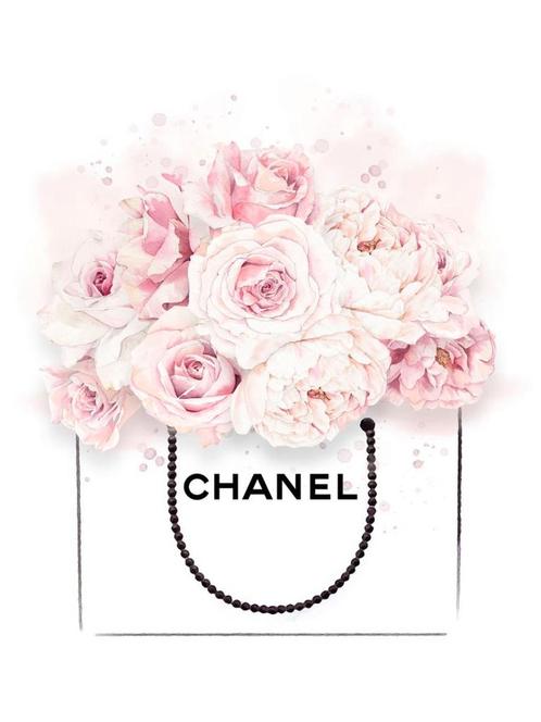 Glasschilderij Chanel | 041 | Art Collection, Huis en Inrichting, Woonaccessoires | Overige, Nieuw, Verzenden