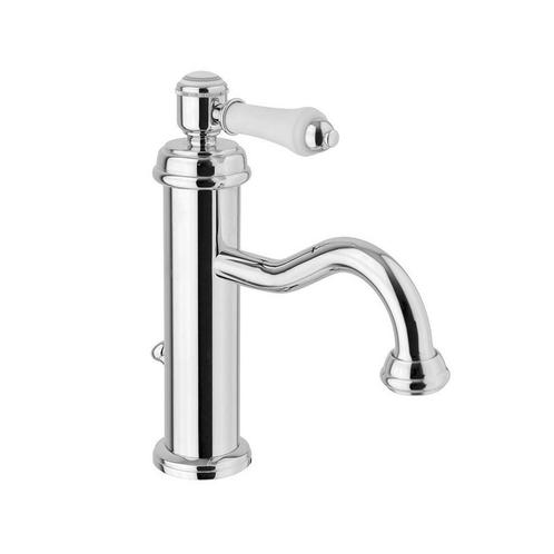Wastafelmengkraan Sapho Vienna 1-hendel Gebogen 21.8 cm, Doe-het-zelf en Verbouw, Sanitair, Kraan, Nieuw, Chroom, Ophalen of Verzenden