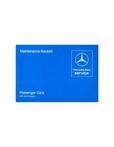 1982 MERCEDES BENZ W123 W125 W107 ONDERHOUDSBOEKJE ENGELS