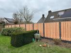 Douglas schutting met betonpalen | Plaatsing binnen 4 weken, Tuin en Terras, Schuttingen, Nieuw, Hout, 1 tot 2 meter