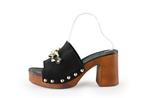 Nelson Slippers in maat 41 Zwart | 10% extra korting, Kleding | Dames, Schoenen, Slippers, Verzenden, Zwart, Zo goed als nieuw