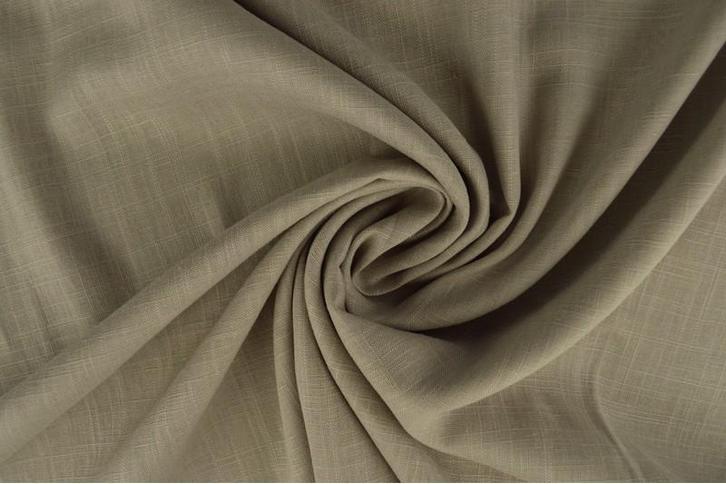 10 meter linnen viscose - Zilvergrijs, Hobby en Vrije tijd, Stoffen en Lappen, 120 cm of meer, 200 cm of meer, Grijs, Nieuw, Linnen