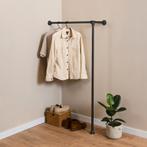 Industrieel Kledingrek Rijsel | Zwart 26.9 mm | Vloer/Wand |, Ophalen of Verzenden, Nieuw