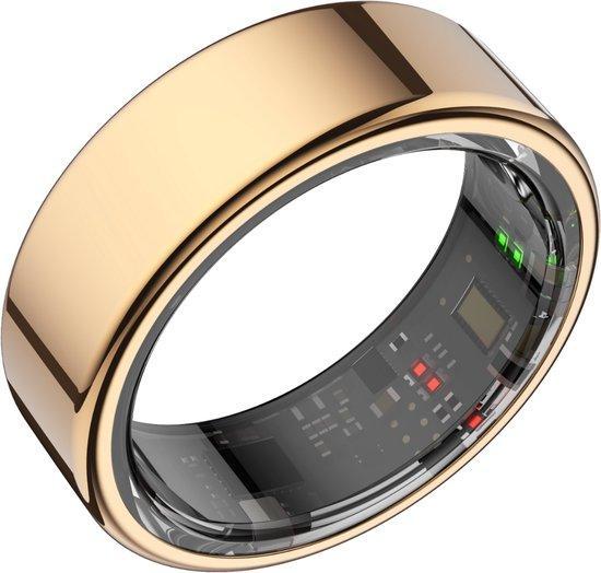 2dekans | Focus® S1 Smart Ring - Goud - Maat 12 - Hartslag -, Computers en Software, Monitoren, Zo goed als nieuw, Ophalen of Verzenden