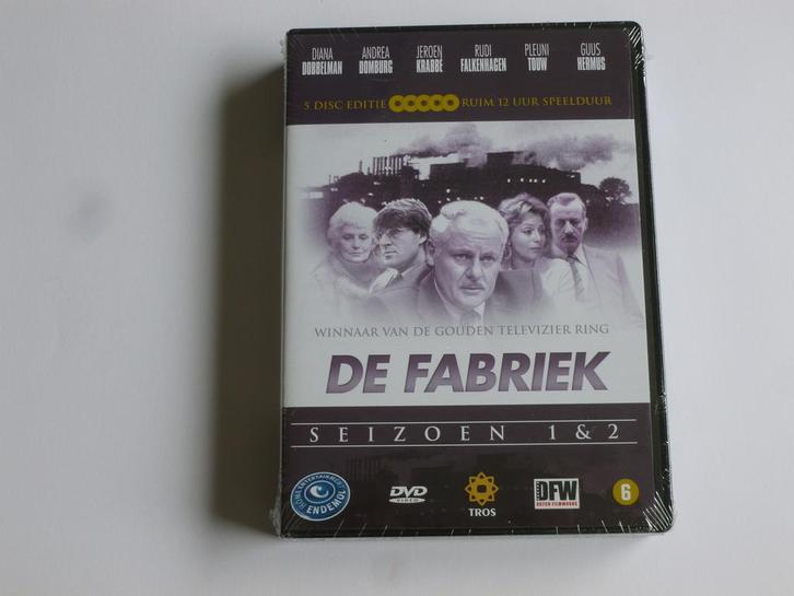 De Fabriek - Seizoen 1 & 2 / Jeroen krabbe, Pleuni Touw, Rud, Cd's en Dvd's, Dvd's | Tv en Series, Zo goed als nieuw, Verzenden