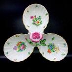 Herend - Triple Fancy Dish with Rose (30,2 cm) - Bouquet of