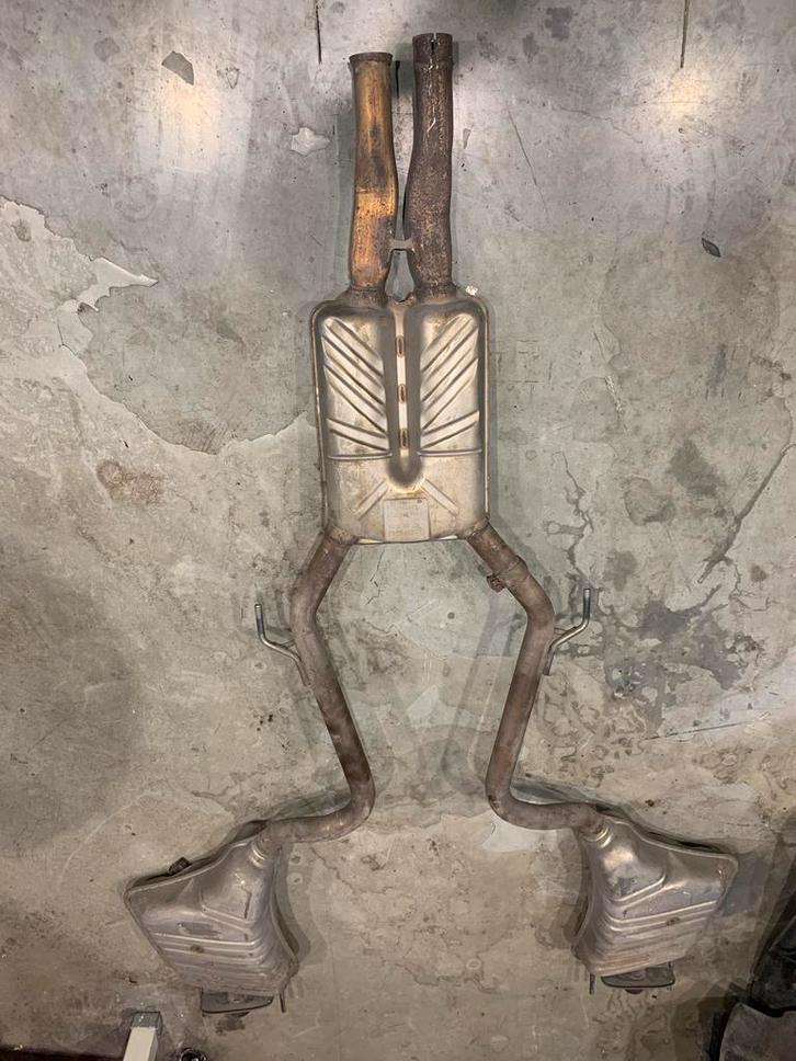 Mercedes W221 S-Klasse S400 HYBRID, midden/einddemper, Auto-onderdelen, Uitlaatsystemen, Nieuw, Mercedes-Benz