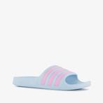 Adidas Adilette Aqua kinder badslippers blauw lila maat 35, Verzenden, Nieuw