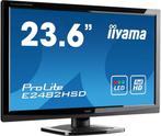 Iiyama ProLite E2482HSD| Full HD| DVI,VGA| 23,6, Verzenden, Zo goed als nieuw