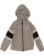 NIKE Boys Zip Hoodie Sweater 8-9 Years Small Grey, Verzenden, Nieuw