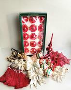 Kerstboomversiering Rauch (82) - Glas, Textiel, Metaal - Set, Nieuw