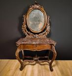 Wandtafel - Hout, Glas, Brons, IJzer, Messing - Toelette