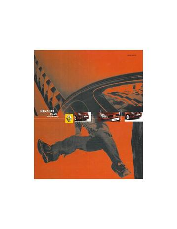 2003 RENAULT CLIO EXTREME BROCHURE NEDERLANDS beschikbaar voor biedingen