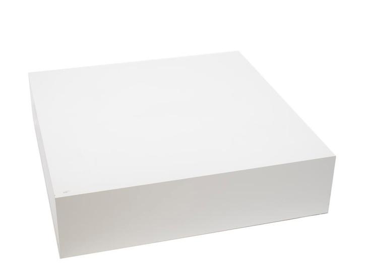 Wit glossy podium 100 x 100 x 25 cm B-BKP-006, Zakelijke goederen, Kantoor en Winkelinrichting | Winkel en Inventaris