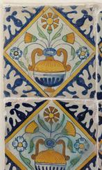 Tegel - 1600-1650 - 4-pas tegeltableau