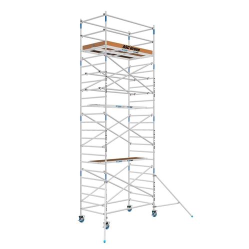 ASC Rolsteiger 135 x 8.2 mtr werkhoogte 2.0, Doe-het-zelf en Verbouw, Steigers, Rolsteiger of Kamersteiger, Nieuw, 5 meter of hoger