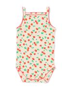 HEMA Romper katoen met stretch kersen rood, Kinderen en Baby's, Verzenden, Nieuw