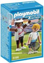 Playmobil 2 Tennisspelers - 5196 (Nieuw), Kinderen en Baby's, Speelgoed | Playmobil, Verzenden, Nieuw