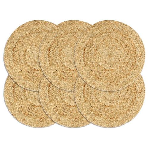 Jute Placemats (6 stuks) - Tweedekansje - Duurzaam & Stij..., Huis en Inrichting, Keuken | Textiel, Beige, Nieuw, Placemat, Ophalen of Verzenden