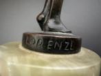 Josef Lorenzl - sculptuur - 17 cm - Brons, Onyx, Antiek en Kunst