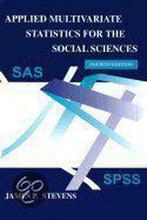 Applied Multivariate Statistics For The Social Sciences, Boeken, Verzenden, Gelezen, James P. Stevens