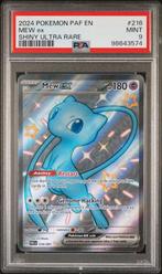 2024 Pokemon Paldean Fates - MEW ex #216 - PSA 9, Verzenden, Nieuw, Foil