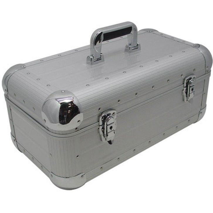 Zomo RS-250 XT platenkoffer voor 7 inch singles zilver, Sieraden, Tassen en Uiterlijk, Koffers, Verzenden