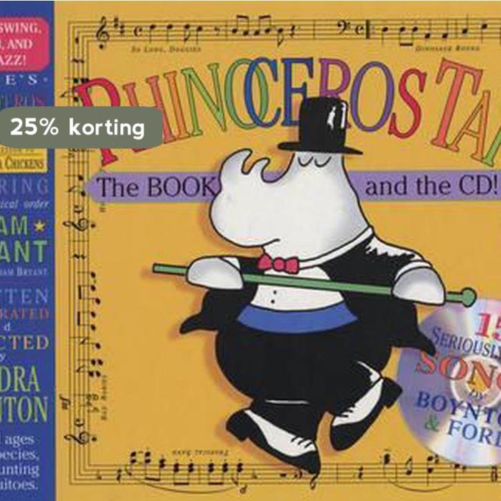 Rhnoceros Tap 9780761133230 Sandra Boynton, Boeken, Taal | Engels, Zo goed als nieuw, Verzenden