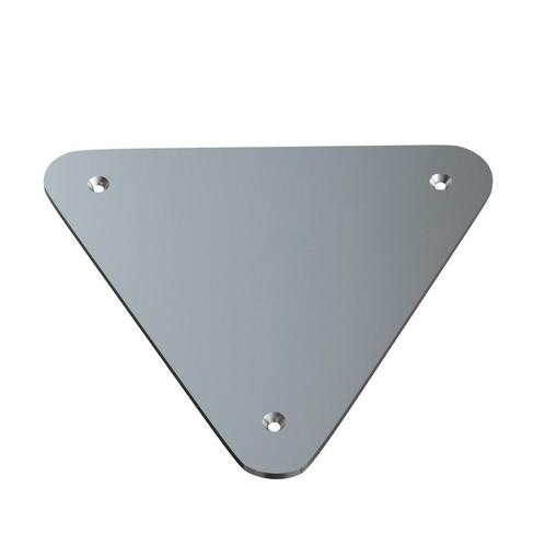 BeamZ Truss P33 driehoek truss baseplate - Zilver, Muziek en Instrumenten, Theaterbelichting, Nieuw, Verzenden