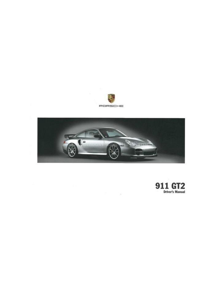 2004 PORSCHE 911 GT2 INSTRUCTIEBOEKJE ENGELS, Auto diversen, Handleidingen en Instructieboekjes