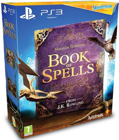 Wonderbook Book of Spells inclusief Move Starterpack (Pla..., Spelcomputers en Games, Games | Sony PlayStation 3, Gebruikt, Vanaf 3 jaar