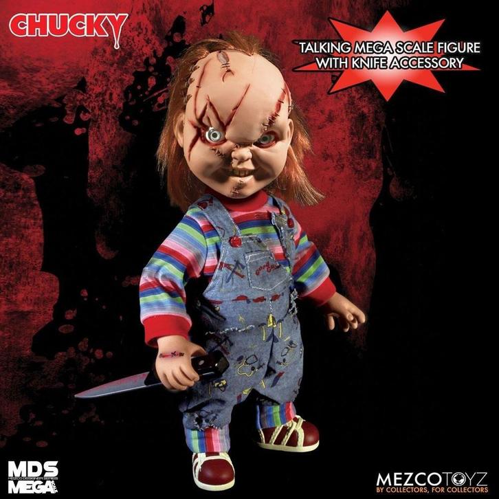 Childs Play Talking Chucky (Childs Play) 38 cm, Verzamelen, Film en Tv, Nieuw, Ophalen of Verzenden