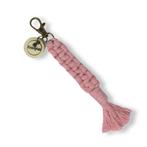 Macramé Sleutelhanger - Square Knots - Katoen - Macramé -, Ophalen of Verzenden, Nieuw, Overige typen