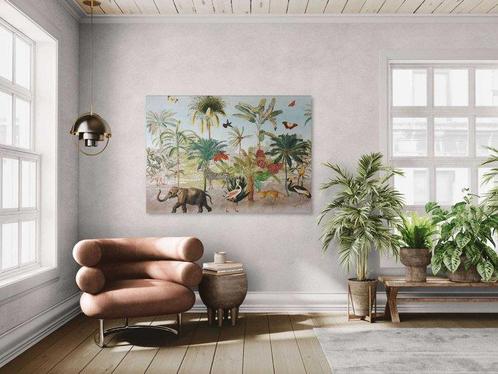 Decoratief paneel in katoenen stof -120x140cm- Op maat, Antiek en Kunst, Kunst | Designobjecten