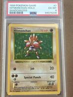 Pokémon Graded card - Hitmonchan holo base shadowless - PSA, Nieuw