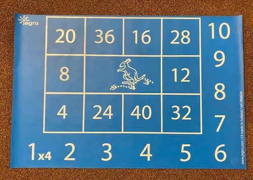 Jegro Hinkelmat tafel van 4, Boeken, Schoolboeken, Nieuw, Verzenden
