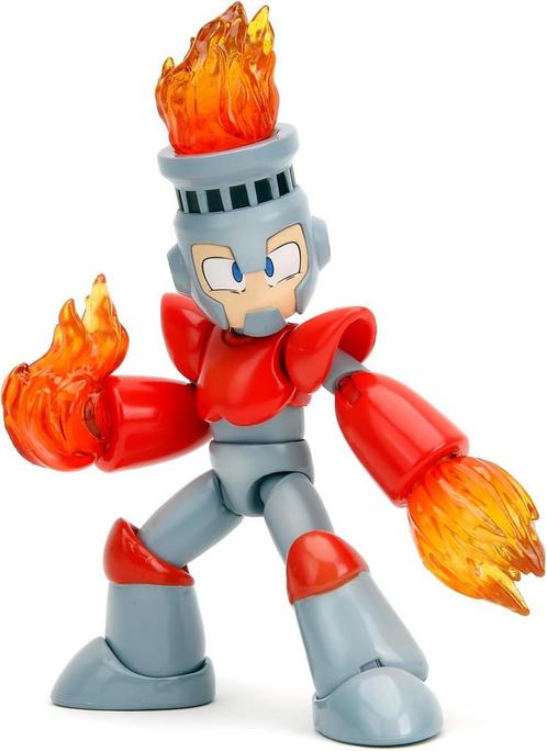 Mega Man Action Figure - Fire Man, Spelcomputers en Games, Spelcomputers | Overige Accessoires, Verzenden