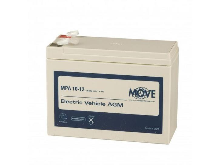 Move agm accu 12 volt 10 ah, Auto-onderdelen, Accu's en Toebehoren, Nieuw, Verzenden